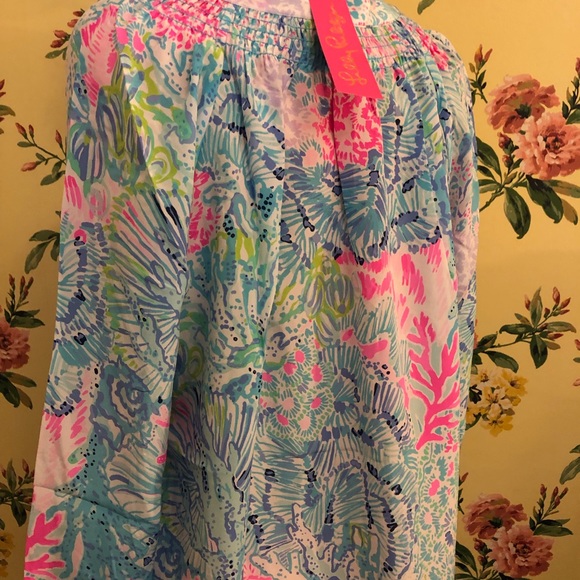 🍃🌸 Lilly Pulitzer Elsa Top 
Sz XL 🌸 - Picture 6 of 8